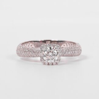 Ring Caroline Setting GIA Certified