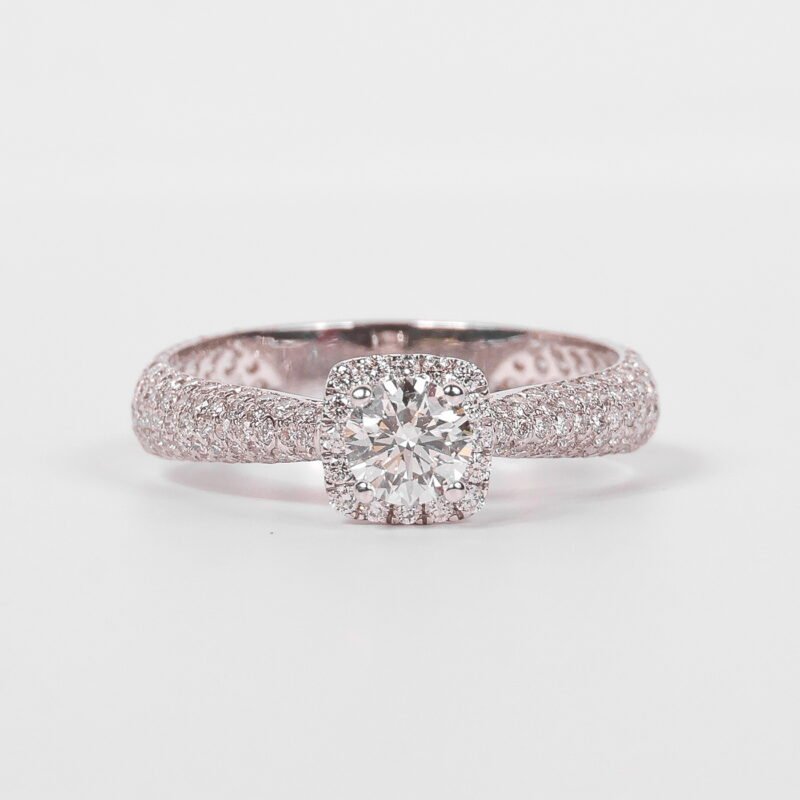 Ring Caroline Setting GIA Certified
