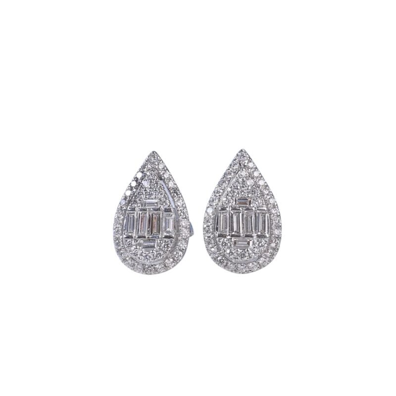 Anting berlian eropa model Sabrina Setting