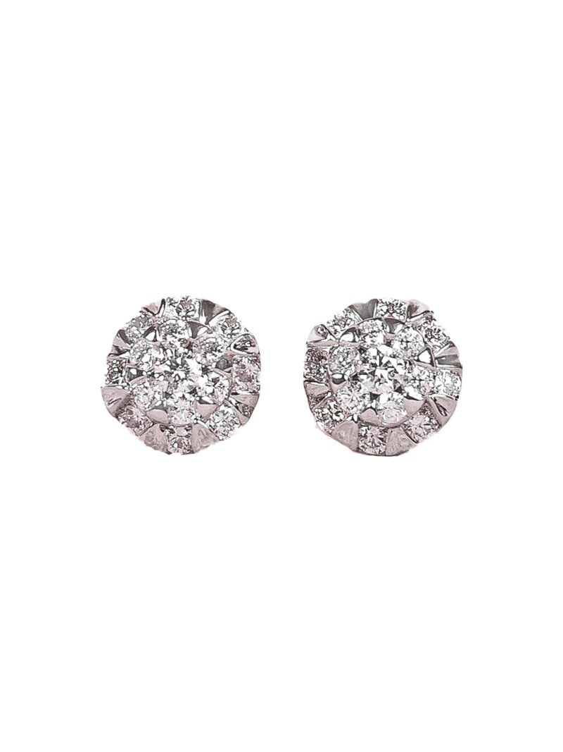 Anting berlian eropa model wilona setting