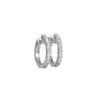 Anting berlian eropa model ring hoop setting