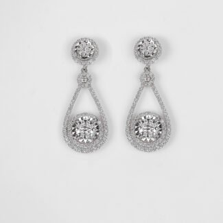 Earring Georgia Setting