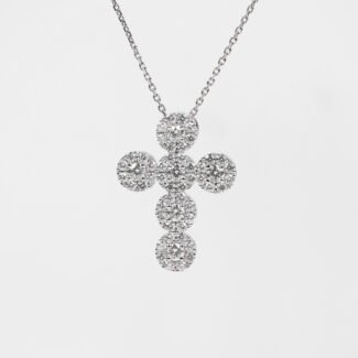 Pendant Cross Setting