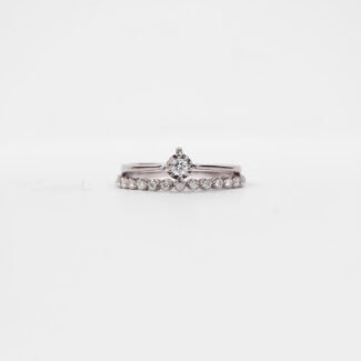 Ring Listring Solitaire 2 In 1 Setting