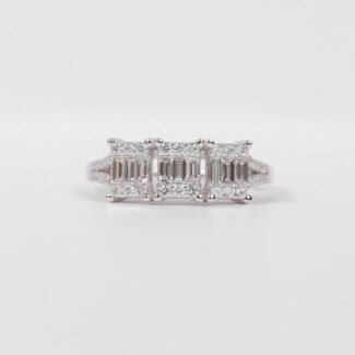 Ring Michelle In Trilogy Setting