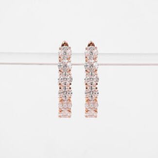 Earring Ring Hoop Esperanza Setting