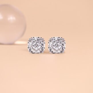 Earring Heart CNC Setting