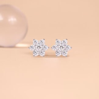 Earring Sakura Setting