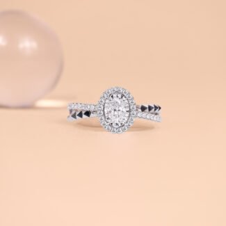 Ring Olivia Setting GIA 0.32 CT VVS1 E COLOR